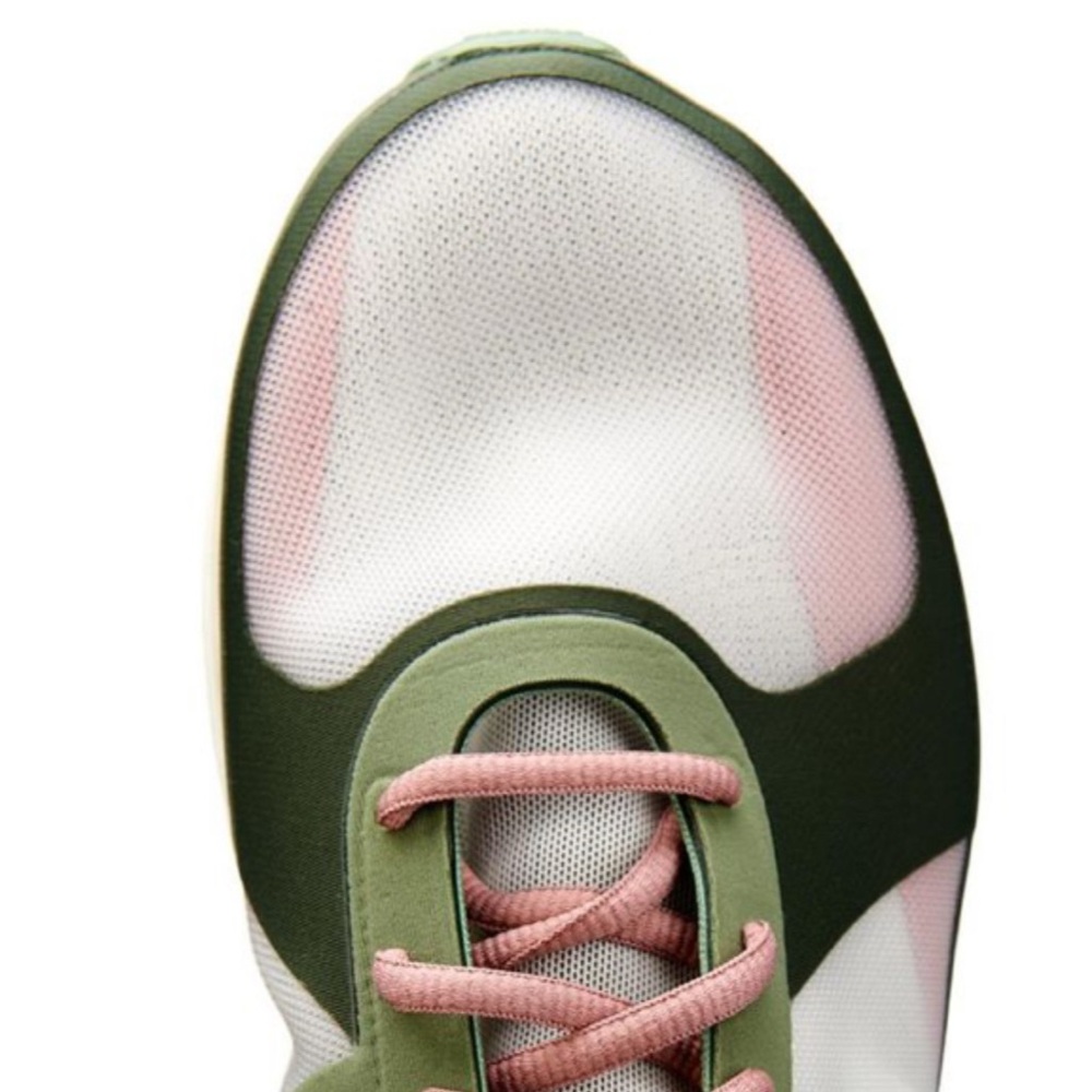 Adidas Stella McCartney Women's Pink and Olive Sneakers